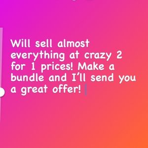 Total closet clean out! Make a bundle!